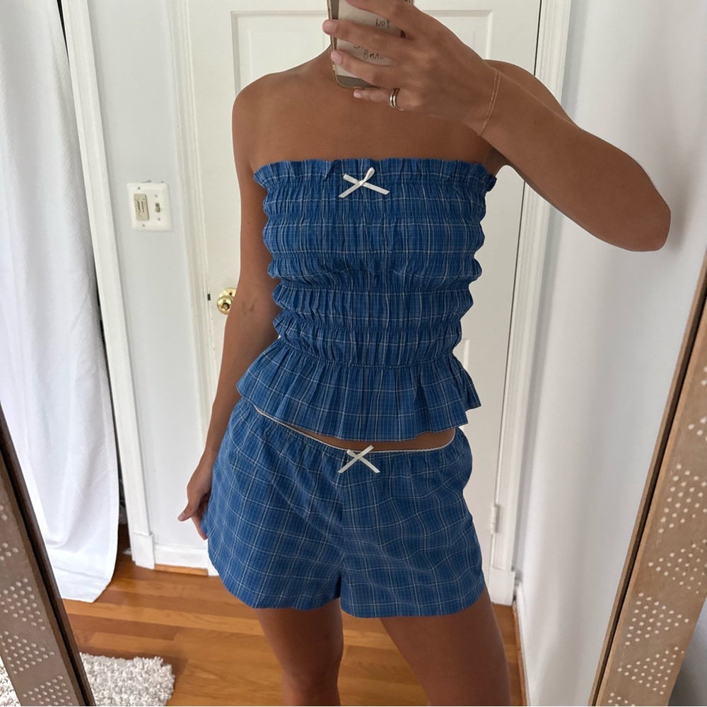 NWOT Faithful The label Smocked Top - 4
